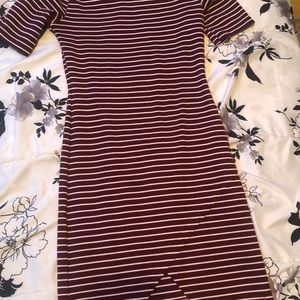 Mid-Sleeve Dress